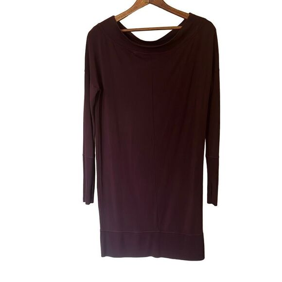 Athleta Eggplant Scoop Neck Top - Picture 1 of 7